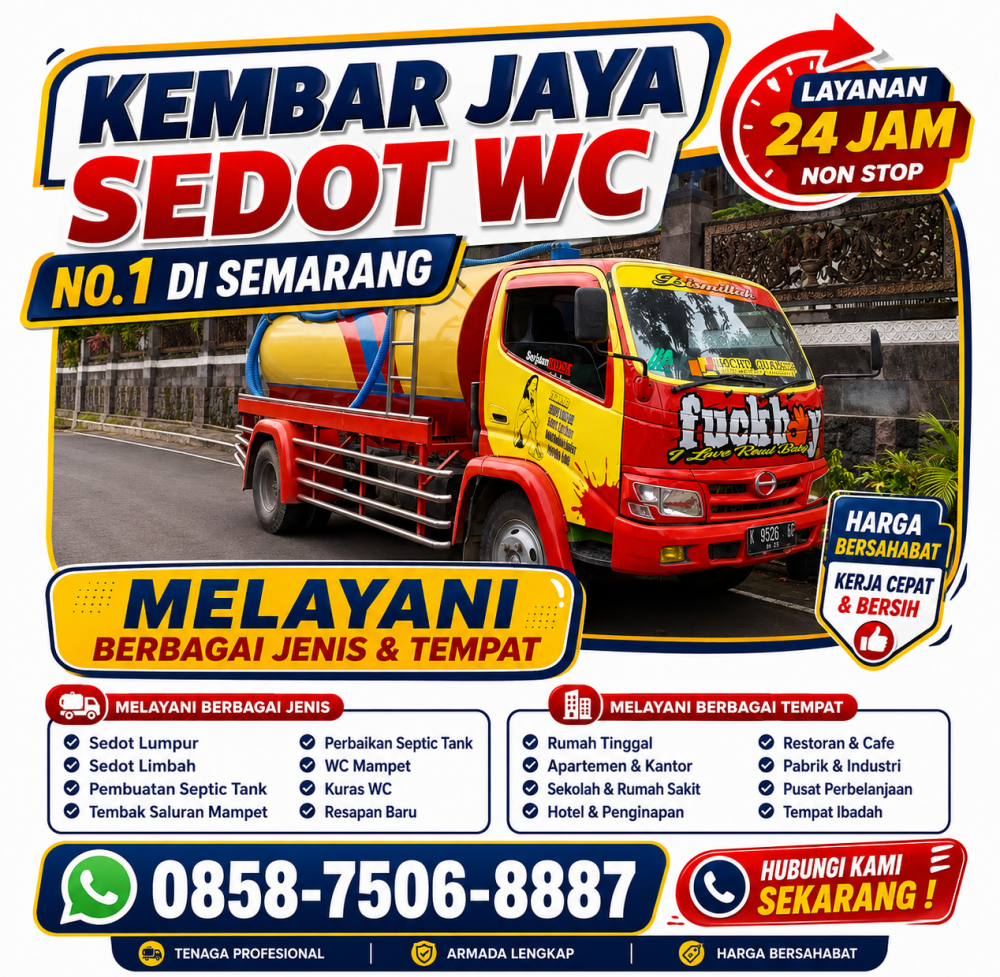 Profil Sedot WC Kembar Jaya